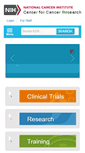 Mobile Screenshot of ccr.cancer.gov