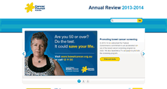 Desktop Screenshot of annualreview.cancer.org.au