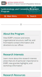 Mobile Screenshot of epi.grants.cancer.gov