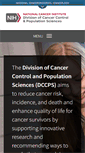 Mobile Screenshot of cancercontrol.cancer.gov