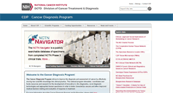 Desktop Screenshot of cdp.cancer.gov
