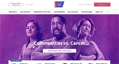 Desktop Screenshot of cancer.org