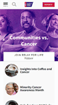 Mobile Screenshot of cancer.org